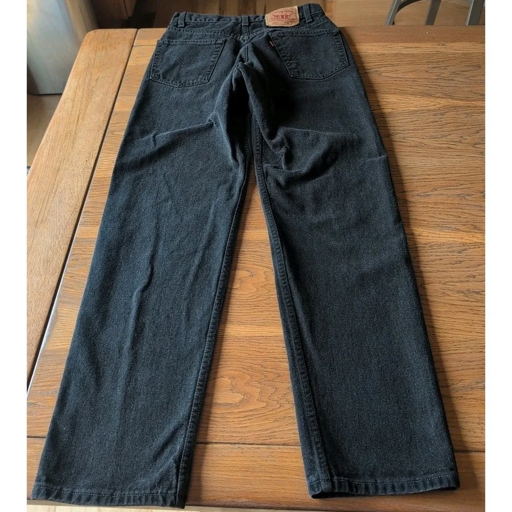 Vintage Levi's 550 Jeans 36 x 34 Made in Canada Relaxed Baggy Fit Black 90's y2k